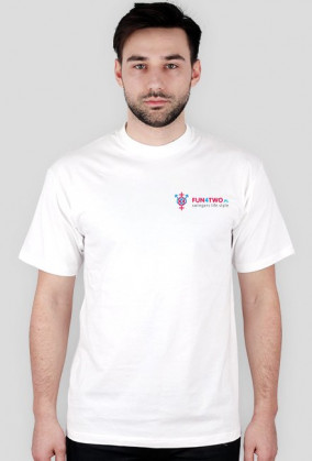 T-shirt FUN4TWO Logo WHITE