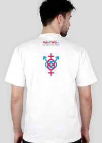 T-shirt FUN4TWO Logo WHITE