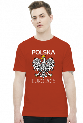 POLSKA Euro 2016 (t-shirt) czerwony