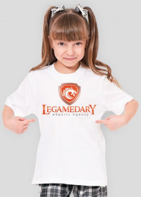 T-shirt Legamedary - dziewczęcy