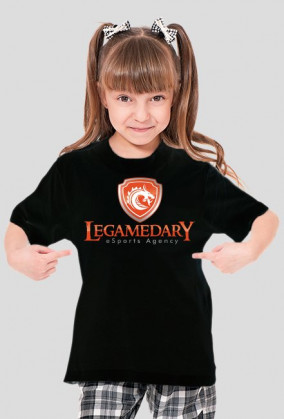 T-shirt Legamedary - dziewczęcy