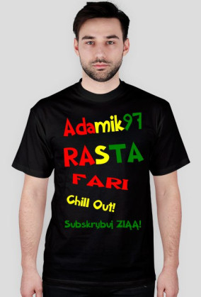 Koszulka RASTA Czarna