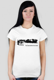 The Gods behind the whell - damska biała