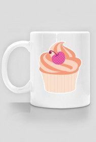 kubek z muffiną