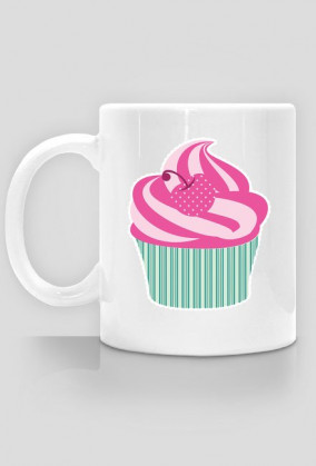 kubek z muffiną