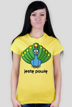 Jestę pawię - damskie jasne