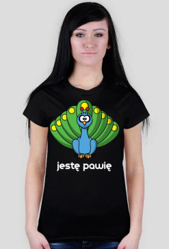 Jestę pawię - damskie ciemne