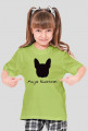 T-shirt dla dziewczynki Siostra buldożkowa