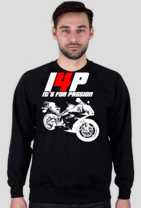 BLUZA MOTOCYKL SPORTOWY BEZ KAPTURA