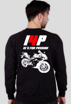 BLUZA MOTOCYKL SPORTOWY BEZ KAPTURA