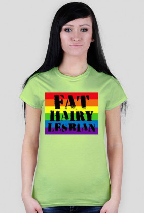 Fat Hairy Lesbian