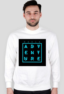 bluza bez kaptura dukla adventure logo