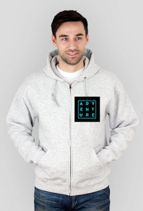 bluza meska z kapturem rozsówana dukla adventure logo