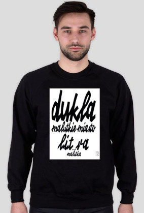 męska bluza bez kaktura