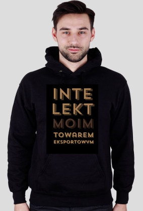 bluza z kapturem lux