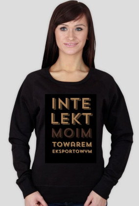 bluza damska bez kaptura lux