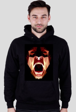 bluza męska z kapturem lux