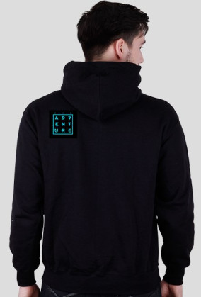 bluza męska z kapturem lux