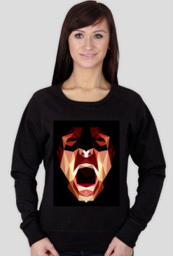 bluza damska bez kaptura lux