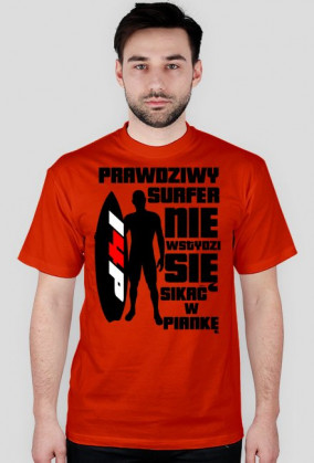 PRAWDZIWY SURFER KOSZULKA