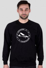 Bluza Aviation Enthusiast Black