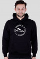 Bluza z kapturem Aviation Enthusiast Black