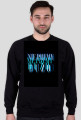 bluza męska bez kaptura lux