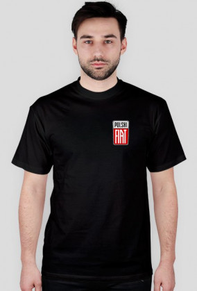 POLSKI FIAT - logo na piersi (KOSZULKA)