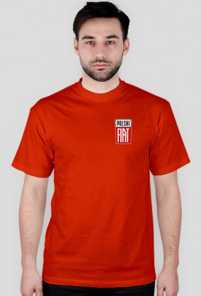 POLSKI FIAT - logo na piersi (KOSZULKA)