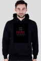 bluza męska z kapturem lux gdy zapada zmrok pijemy ciepły bimber