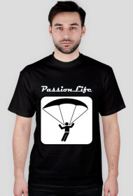 Koszulka Męska - PassionLife czarna