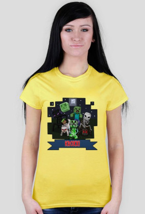 Minecraft - Kroxxi | KOBIECA | All colors