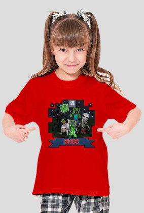 Minecraft - Kroxxi | DZIEWCZĘCA | All colors