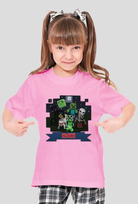Minecraft - Kroxxi | DZIEWCZĘCA | All colors