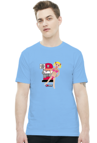 Koszulka męska - Dziewczyna. Pada