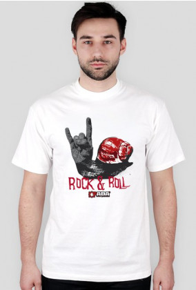 Koszulka męska - Rock&Roll. Pada