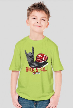Koszulka dla chłopca - Rock&Roll. Pada