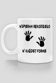 Kubek Moje Pasje "Wspieram rękodzieło"