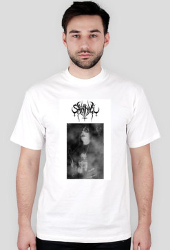 Satanael "Darkheim photo" dwustronna biała