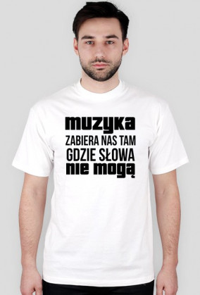 Koszulka męska - Muzyka