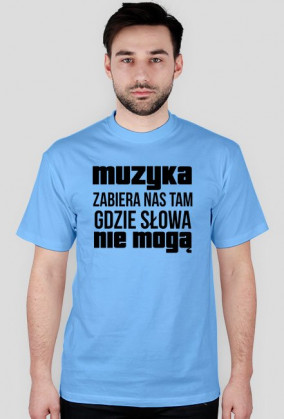 Koszulka męska - Muzyka