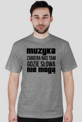 Koszulka męska - Muzyka