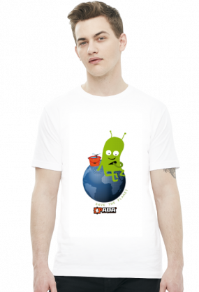 Koszulka męska - Planeta. Pada