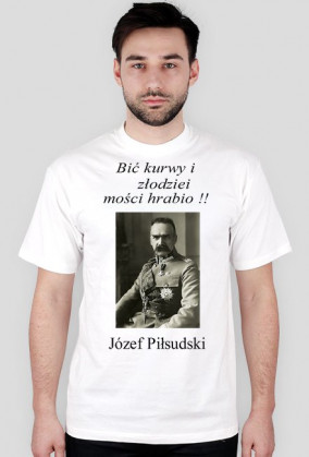 Józef Piłsudski - cytat 2 biała