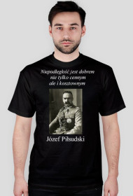 Józef Piłsudski - cytat 3  czarna