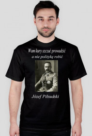 Józef Piłsudski - cytat 4 czarna
