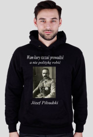 Józef Piłsudski - cytat 4 czarna bluza
