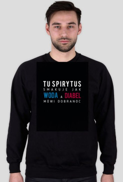bluza męska bez kaptura lux