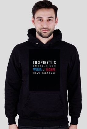 bluza męska z kapturem lux