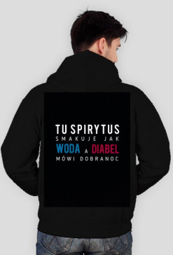 bluza męska z kapturem lux